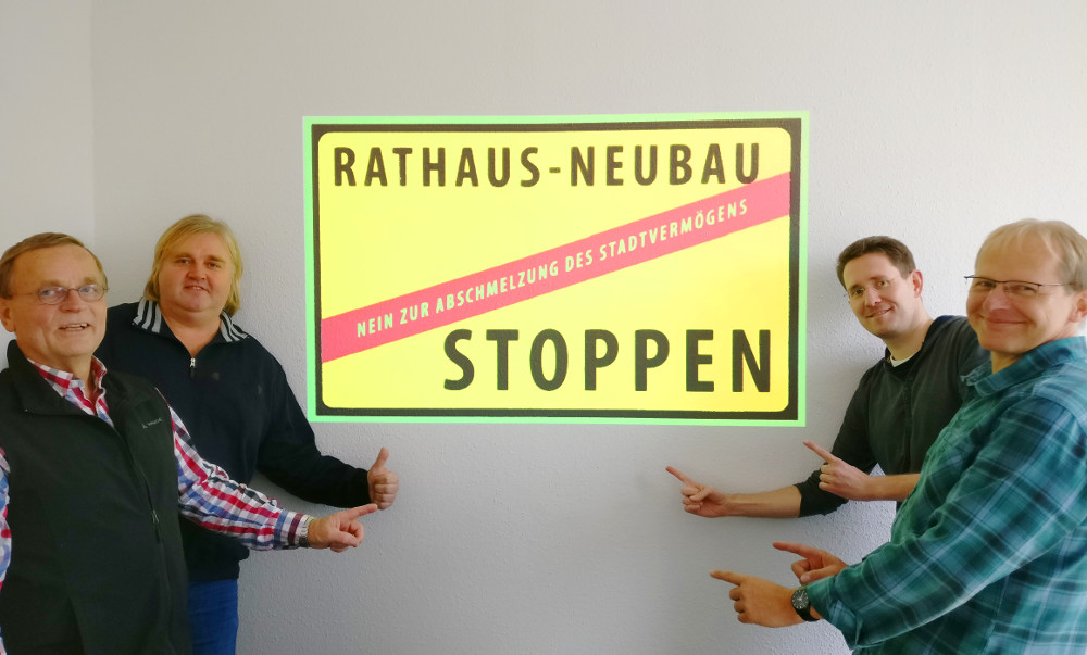 Rathaus Neubau Stoppen