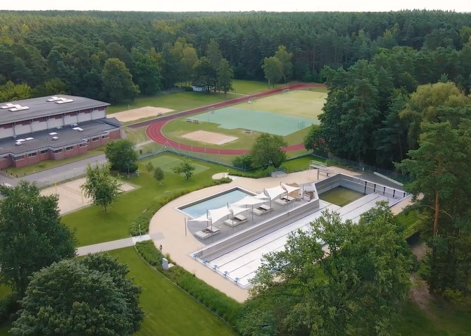 Vielen Dank Firma Poolwerk – Leck im Freibad Waldfrieden gefunden!