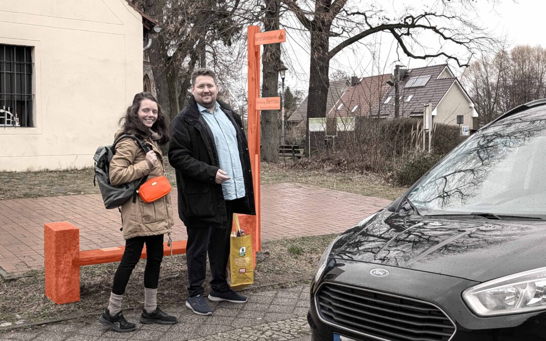 Mehr Mobilität: Mitfahrbänke für Bernau