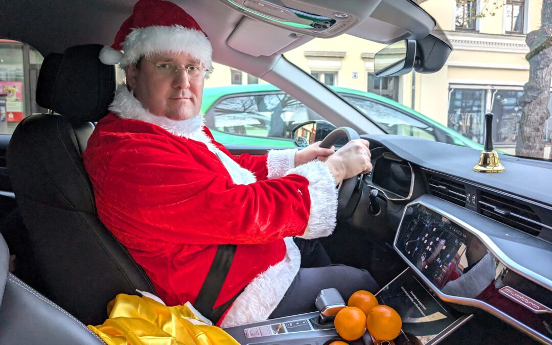 Weihnachtsmann im Stau? Pünktliche Geschenke nur mit Ortsumgehung!