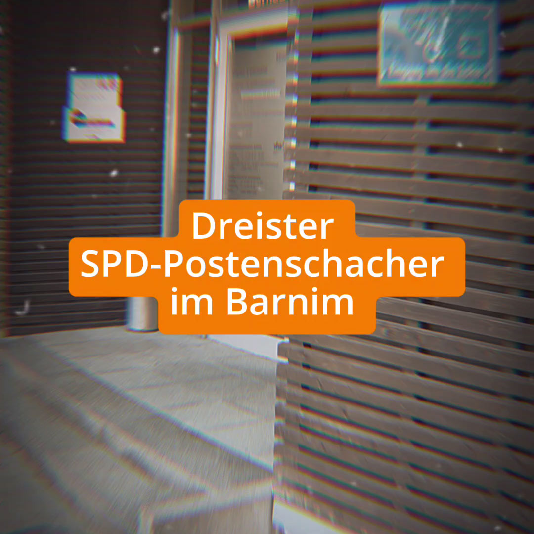 Barnimer SPD-Landrat schafft mitten in Haushaltssperre Stelle für Zweiten Beigeordneten